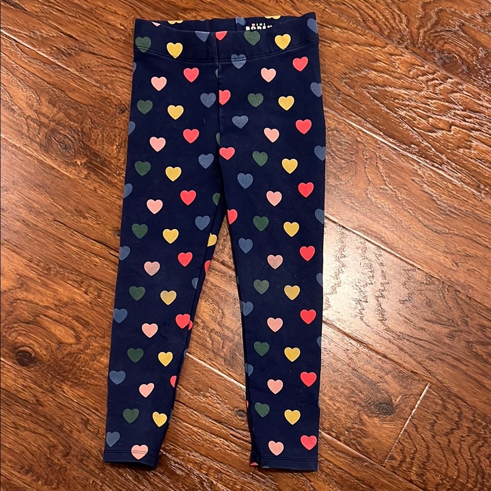 Mini Boden Heart Leggings